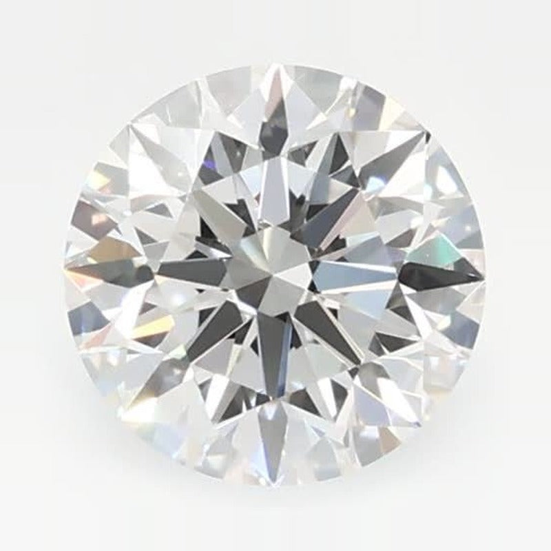 0.63 ct Lab-Grown Diamond – F VVS2 – Round Cut – GCAL Certified — Sapphire Row · cut7