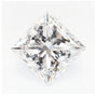 0.58 ct Lab-Grown Diamond – D VVS2 – Square Cut – GCAL Certified — Sapphire Row · cut7