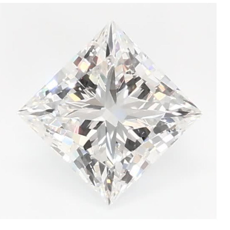 0.54 ct Lab-Grown Diamond – F VVS2 – Square Cut – GCAL Certified — Sapphire Row · cut7
