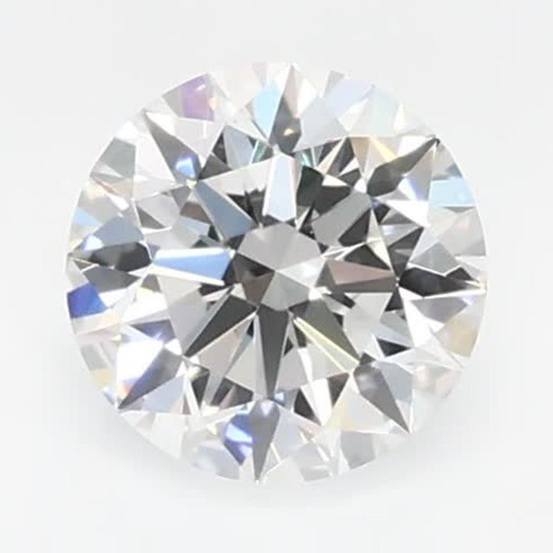 0.54 ct Lab-Grown Diamond – E VVS2 – Round Cut – GCAL Certified — Sapphire Row · cut7