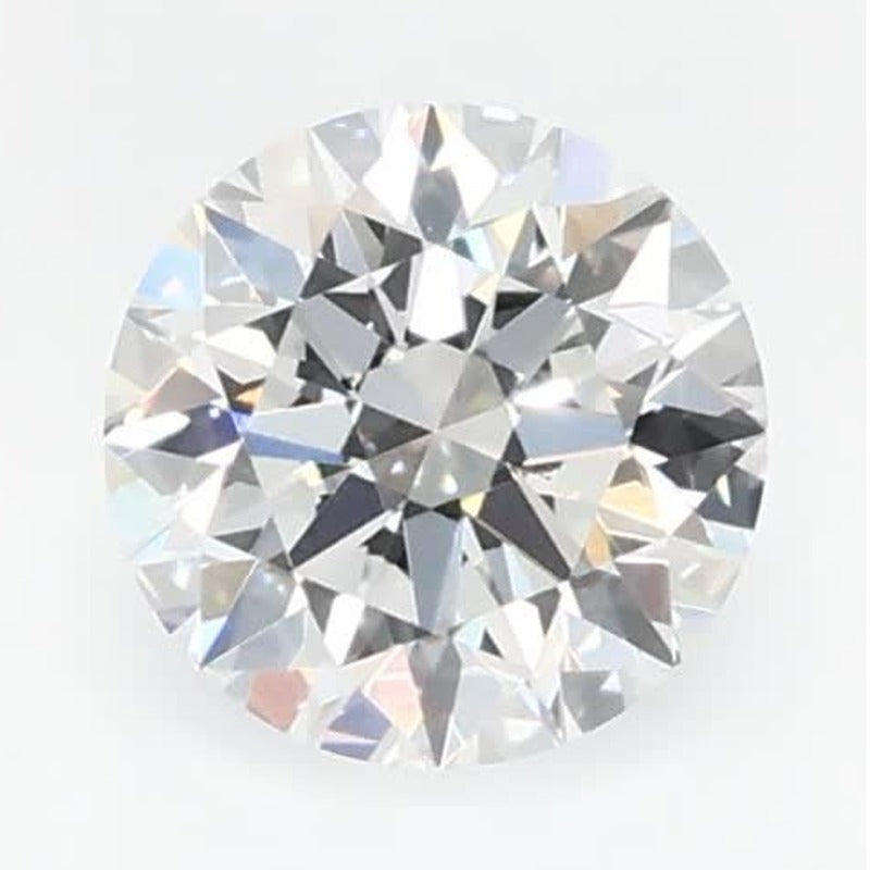 0.54 ct Lab-Grown Diamond – F VVS2 – Round Cut – GCAL Certified — Sapphire Row · cut7