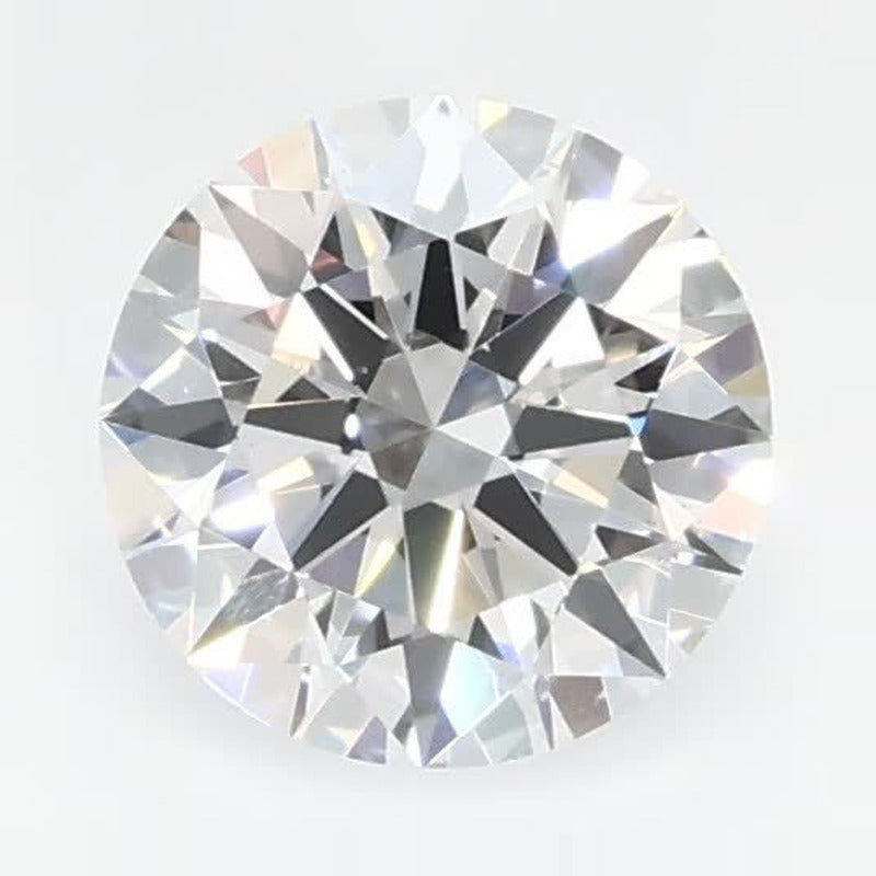 0.53 ct Lab-Grown Diamond – D VS1 – Round Cut – GCAL Certified — Sapphire Row · cut7
