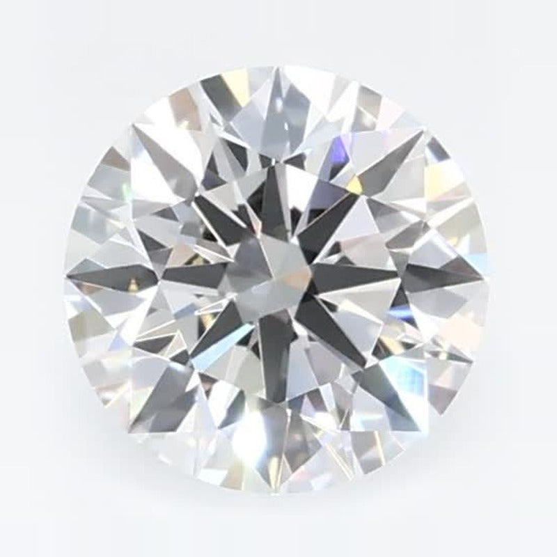 0.53 ct Lab-Grown Diamond – D VVS2 – Round Cut – GCAL Certified — Sapphire Row · cut7