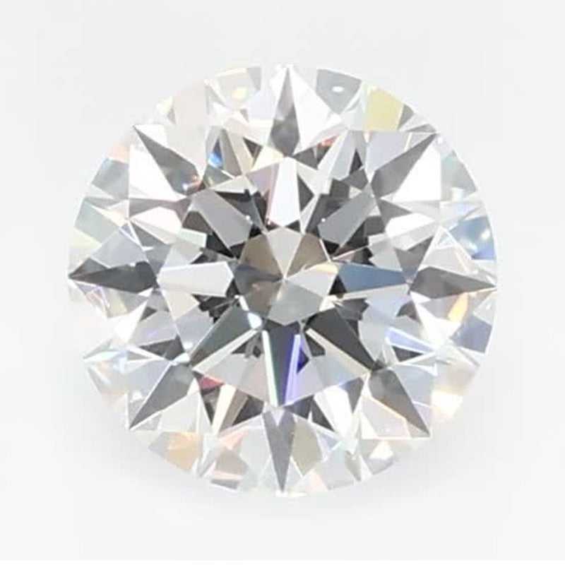 0.53 ct Lab-Grown Diamond – E VVS2 – Round Cut – GCAL Certified — Sapphire Row · cut7