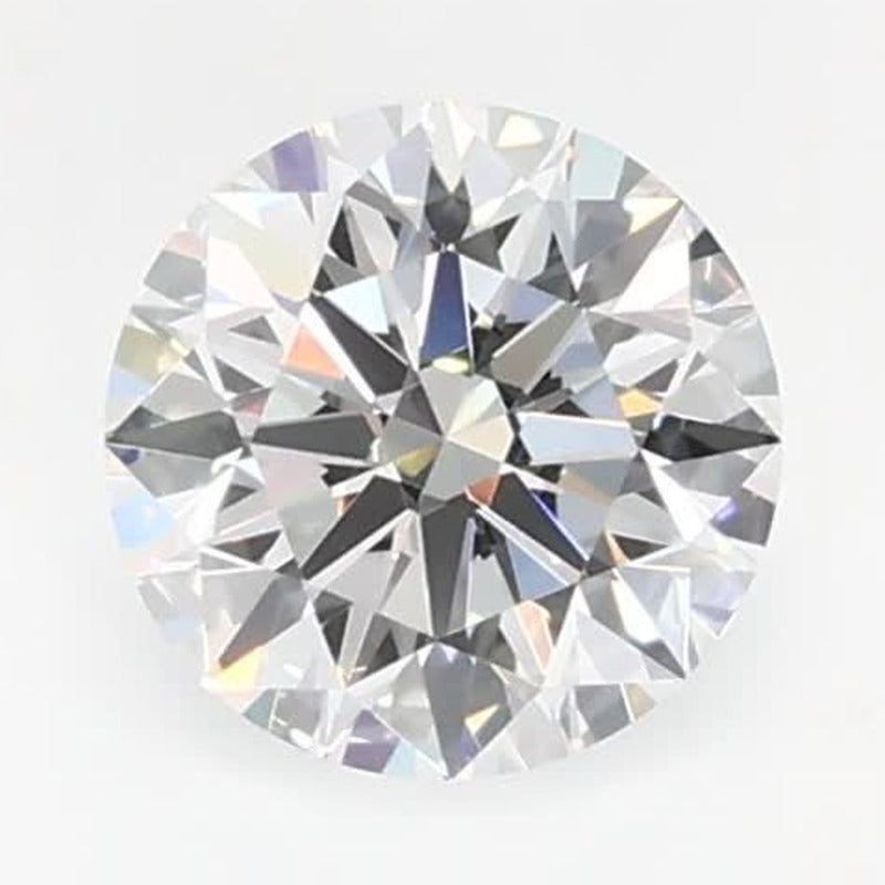 0.53 ct Lab-Grown Diamond – E VVS2 – Round Cut – GCAL Certified — Sapphire Row · cut7