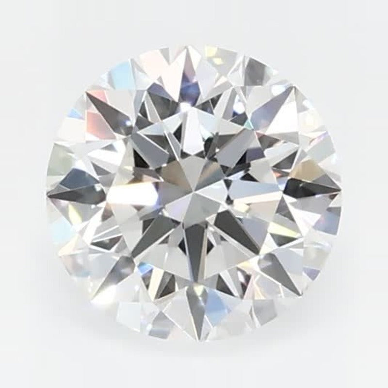 0.53 ct Lab-Grown Diamond – F VVS2 – Round Cut – GCAL Certified — Sapphire Row · cut7