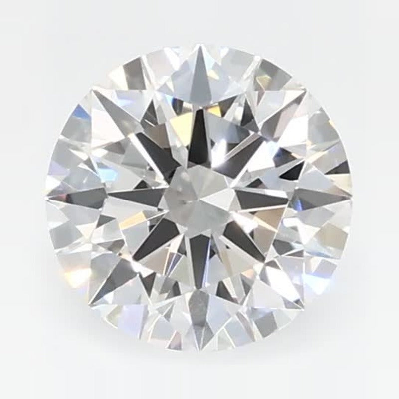 0.53 ct Lab-Grown Diamond – F VVS2 – Round Cut – GCAL Certified — Sapphire Row · cut7