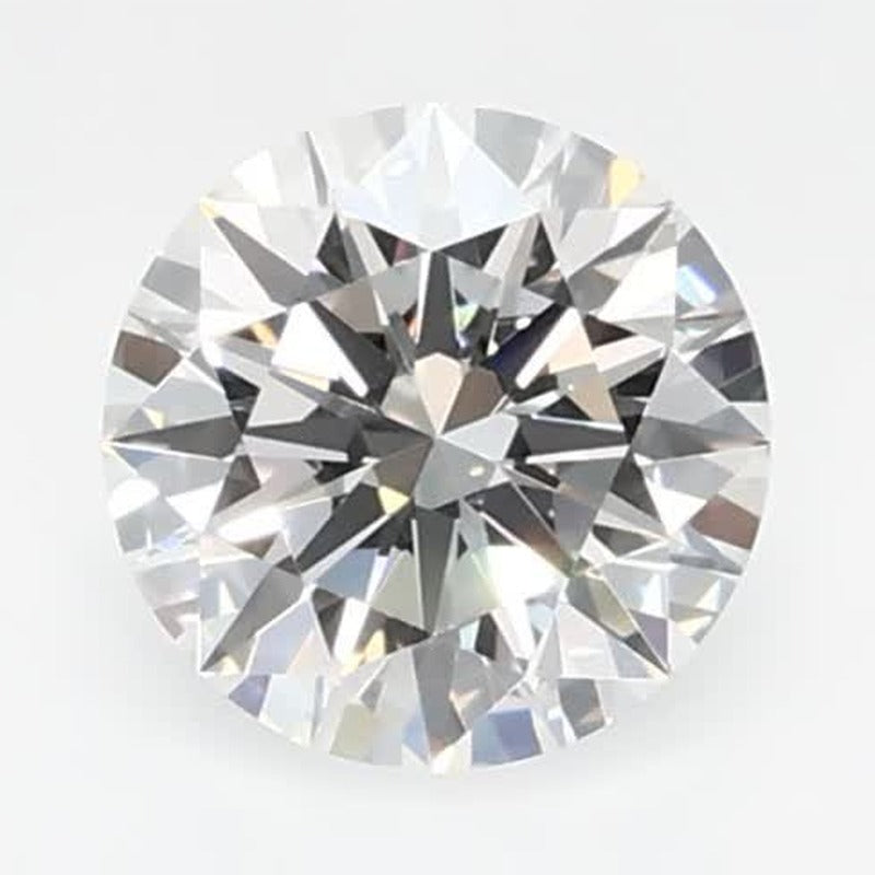 0.53 ct Lab-Grown Diamond – F VVS2 – Round Cut – GCAL Certified — Sapphire Row · cut7