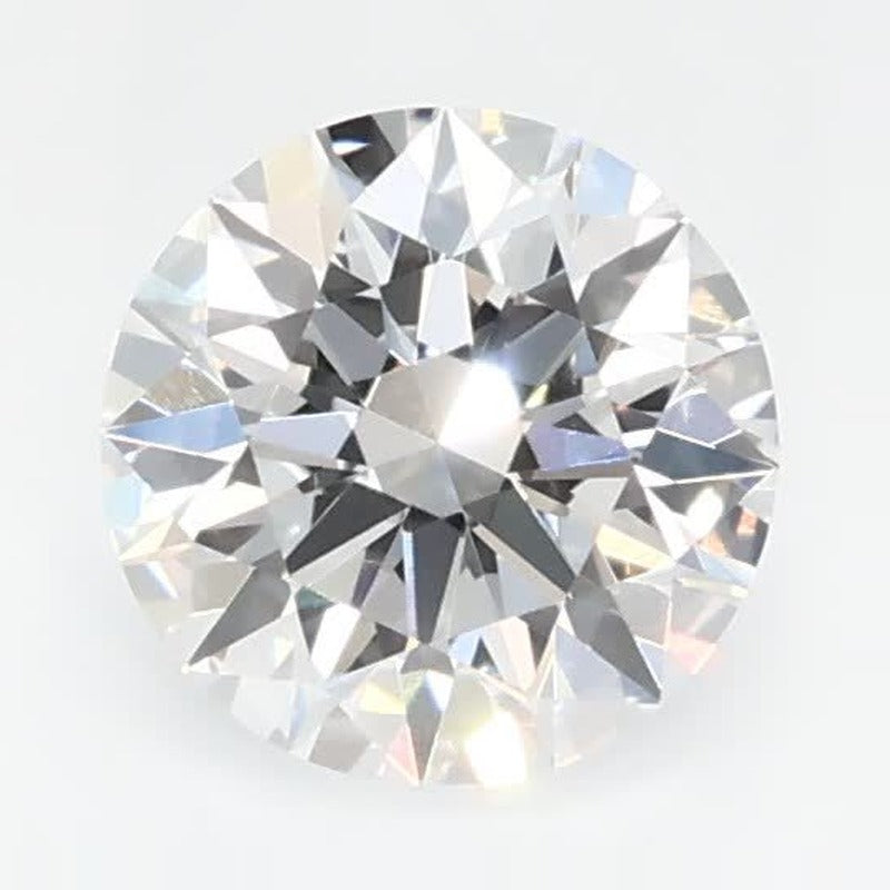 0.52 ct Lab-Grown Diamond – D VVS2 – Round Cut – GCAL Certified — Sapphire Row · cut7