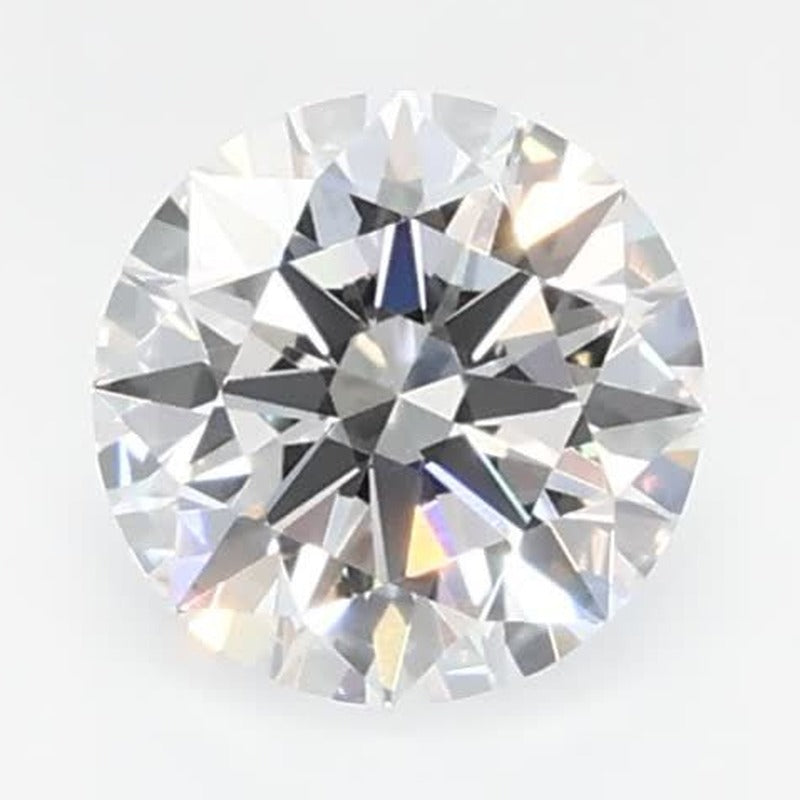 0.52 ct Lab-Grown Diamond – D VVS2 – Round Cut – GCAL Certified — Sapphire Row · cut7