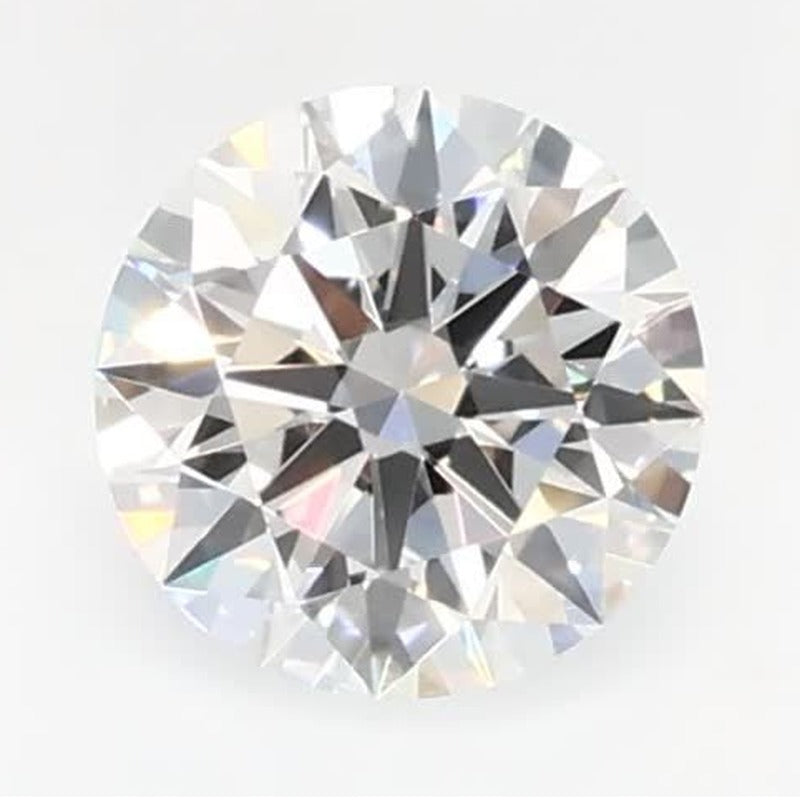 0.52 ct Lab-Grown Diamond – E VVS2 – Round Cut – GCAL Certified — Sapphire Row · cut7