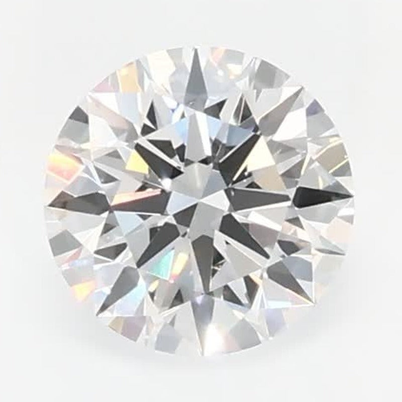 0.52 ct Lab-Grown Diamond – E VVS2 – Round Cut – GCAL Certified — Sapphire Row · cut7
