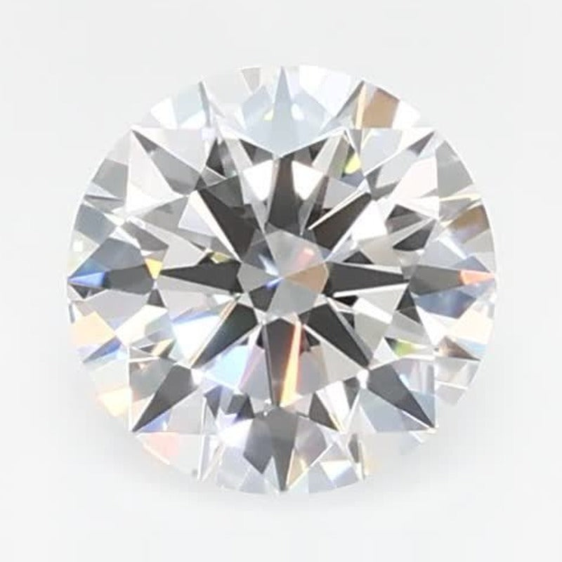 0.52 ct Lab-Grown Diamond – E VVS2 – Round Cut – GCAL Certified — Sapphire Row · cut7