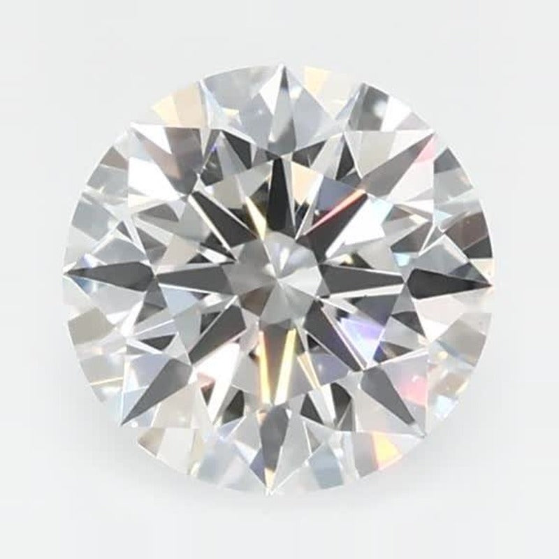 0.52 ct Lab-Grown Diamond – F VVS2 – Round Cut – GCAL Certified — Sapphire Row · cut7