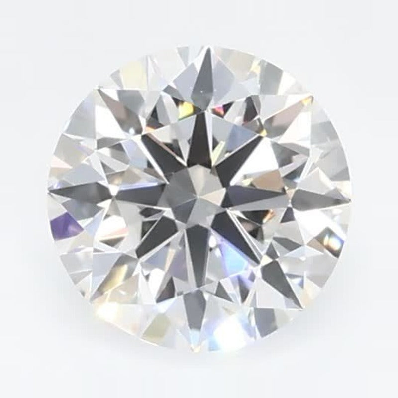 0.52 ct Lab-Grown Diamond – F VVS2 – Round Cut – GCAL Certified — Sapphire Row · cut7
