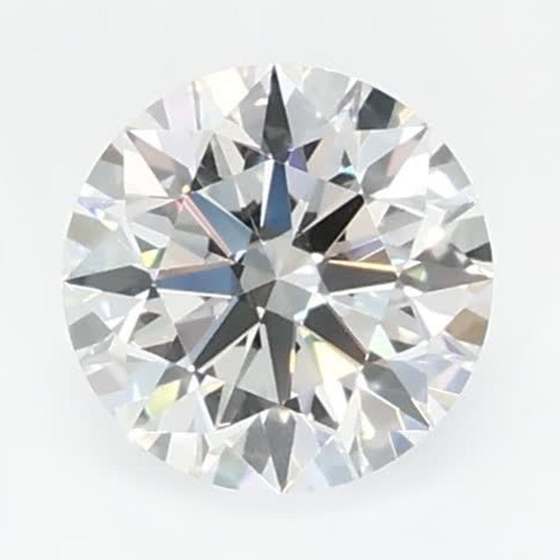 0.52 ct Lab-Grown Diamond – F VVS2 – Round Cut – GCAL Certified — Sapphire Row · cut7