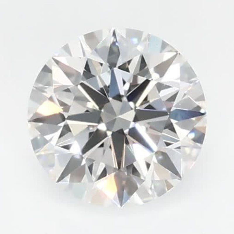 0.52 ct Lab-Grown Diamond – F VVS2 – Round Cut – GCAL Certified — Sapphire Row · cut7