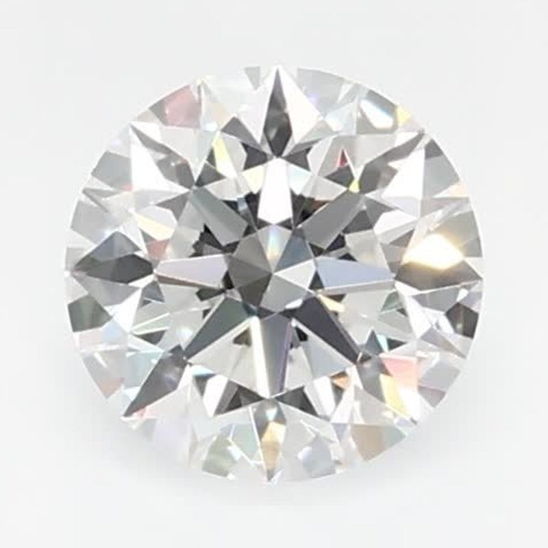 0.52 ct Lab-Grown Diamond – F VVS2 – Round Cut – GCAL Certified — Sapphire Row · cut7