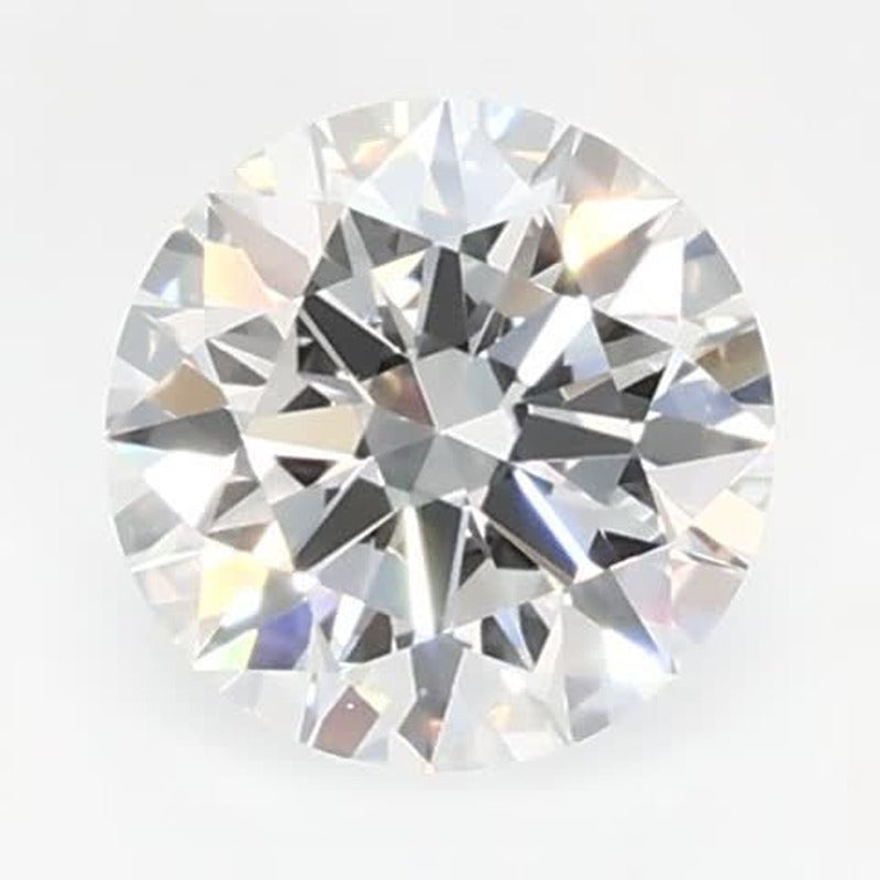 0.51 ct Lab-Grown Diamond – E VVS1 – Round Cut – GCAL Certified — Sapphire Row · cut7