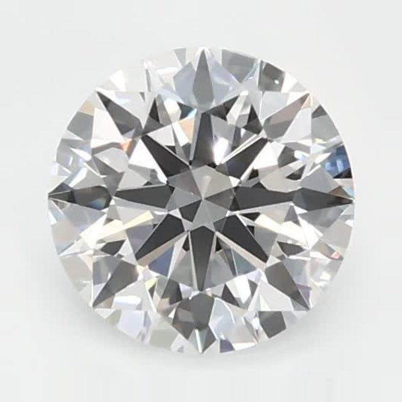 0.51 ct Lab-Grown Diamond – D VVS2 – Round Cut – GCAL Certified — Sapphire Row · cut7