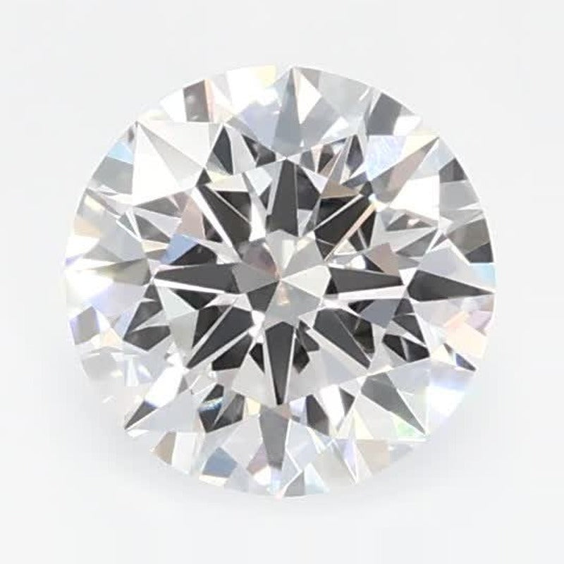 0.51 ct Lab-Grown Diamond – D VVS2 – Round Cut – GCAL Certified — Sapphire Row · cut7