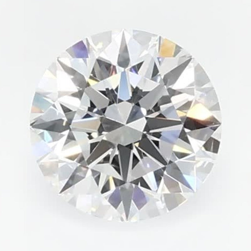 0.51 ct Lab-Grown Diamond – E VVS2 – Round Cut – GCAL Certified — Sapphire Row · cut7