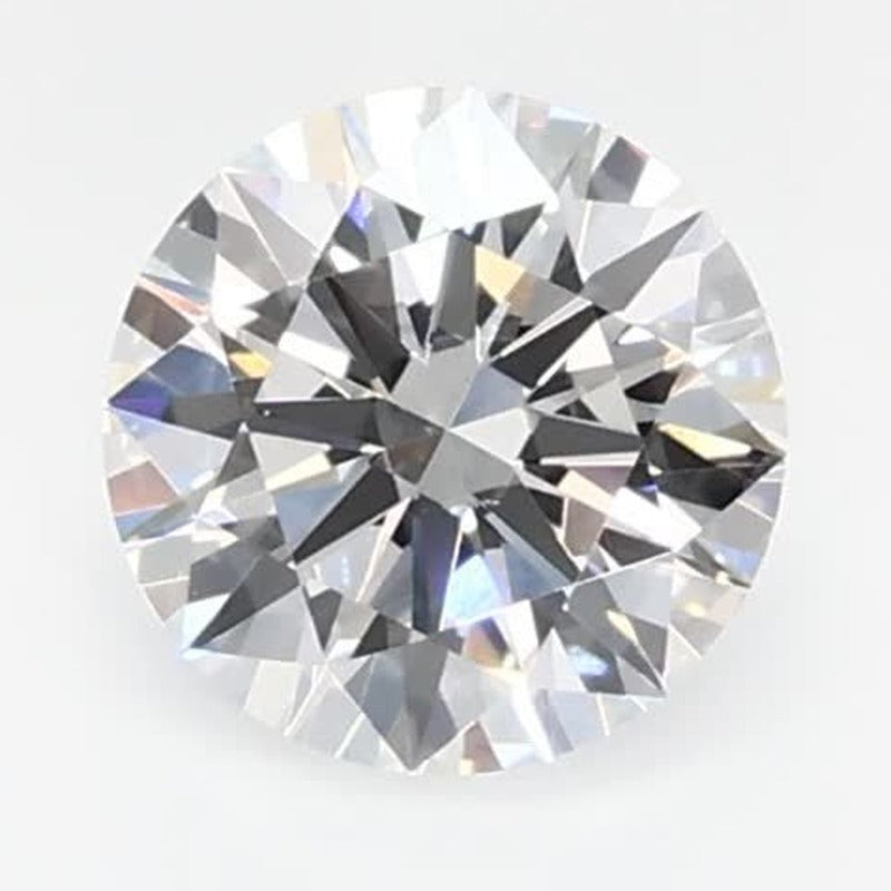 0.51 ct Lab-Grown Diamond – F VVS2 – Round Cut – GCAL Certified — Sapphire Row · cut7