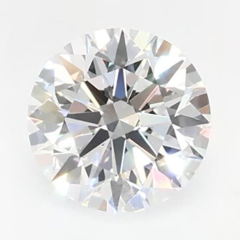0.50 ct Lab-Grown Diamond – E VVS2 – Round Cut – GCAL Certified — Sapphire Row · cut7