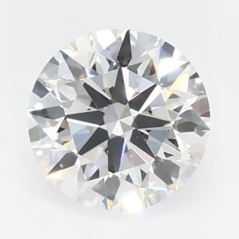 0.50 ct Lab-Grown Diamond – E VVS2 – Round Cut – GCAL Certified — Sapphire Row · cut7
