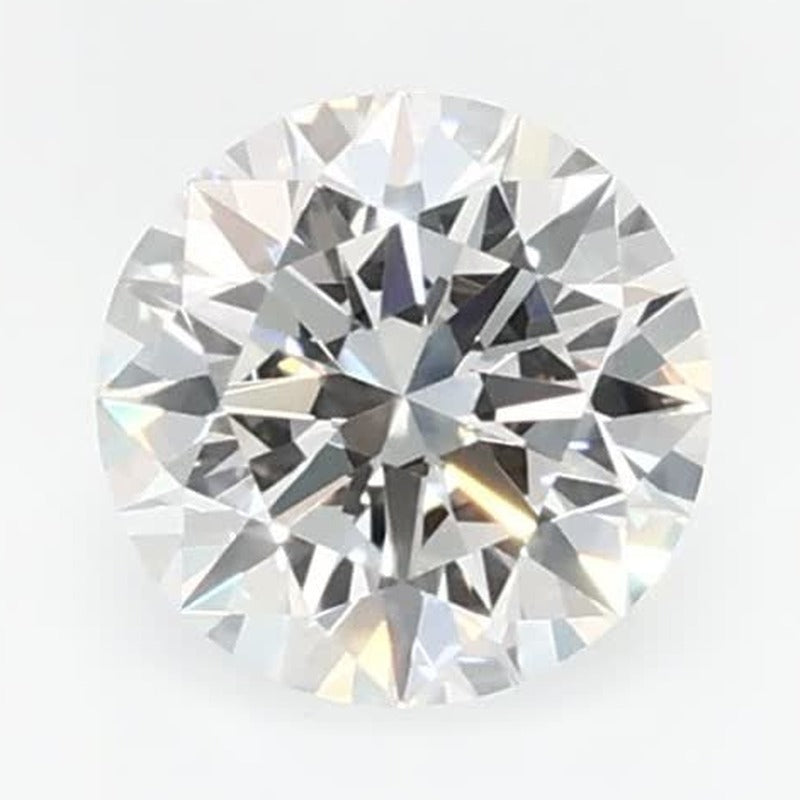0.50 ct Lab-Grown Diamond – F VVS2 – Round Cut – GCAL Certified — Sapphire Row · cut7
