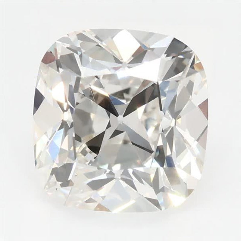 2.87 ct Lab-Grown Diamond – G VVS2 – Cushion Cut – Old Mine Cut – GCAL Certified — Sapphire Row · cut7