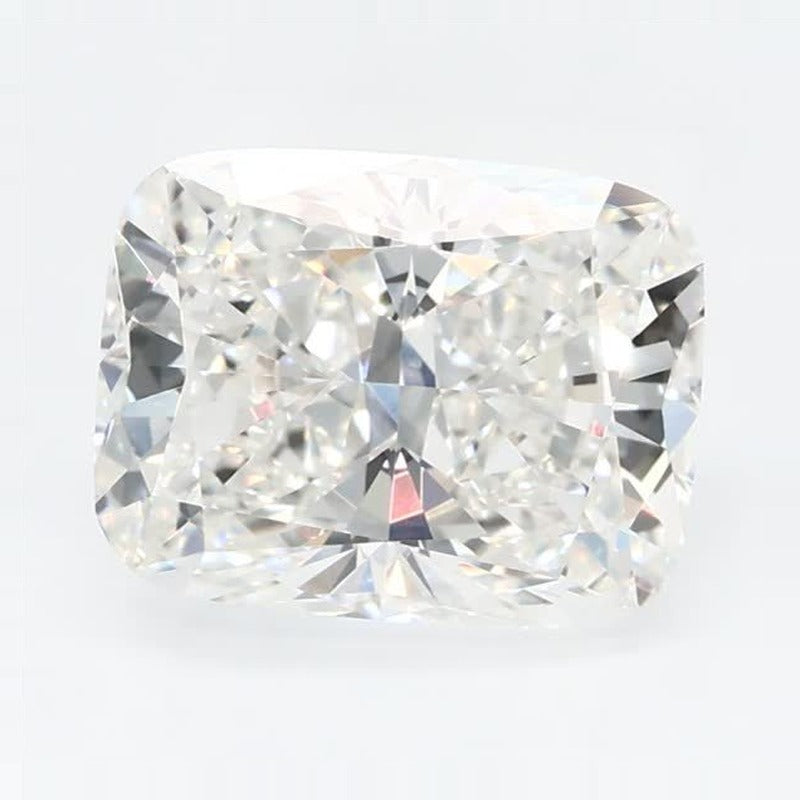 2.65 ct Lab-Grown Diamond – F VVS2 – Elongated Cushion Cut – GCAL Certified — Sapphire Row · cut7