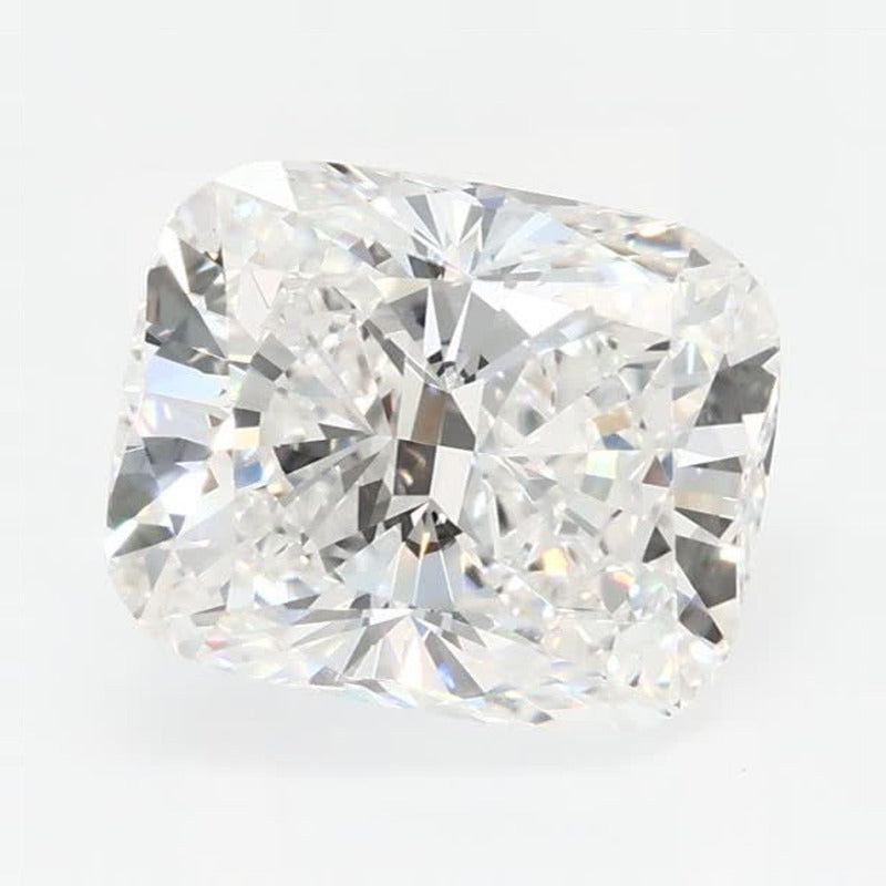 2.58 ct Lab-Grown Diamond – E VS1 – Elongated Cushion Cut – GCAL Certified — Sapphire Row · cut7