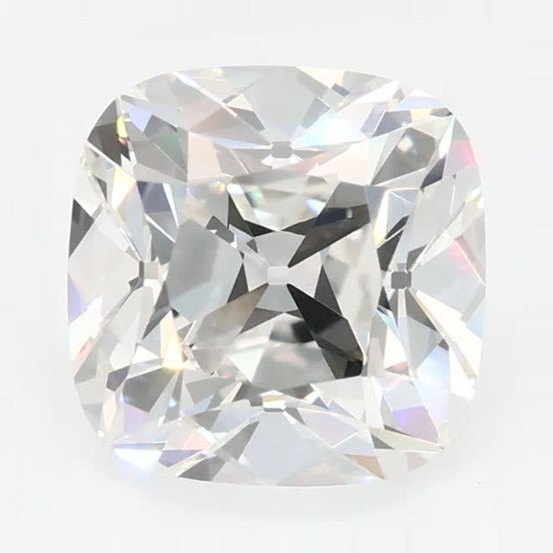 2.55 ct Lab-Grown Diamond – G VVS2 – Cushion Cut – Old Mine Cut – GCAL Certified — Sapphire Row · cut7