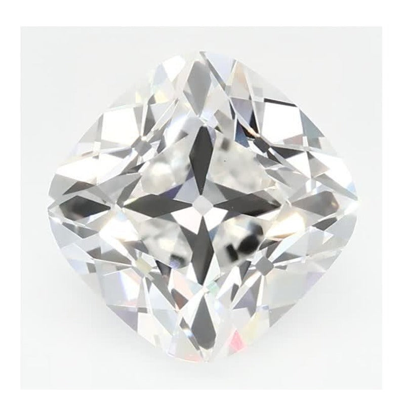 2.54 ct Lab-Grown Diamond – F VS1 – Cushion Cut – Old Mine Cut – GCAL Certified — Sapphire Row · cut7