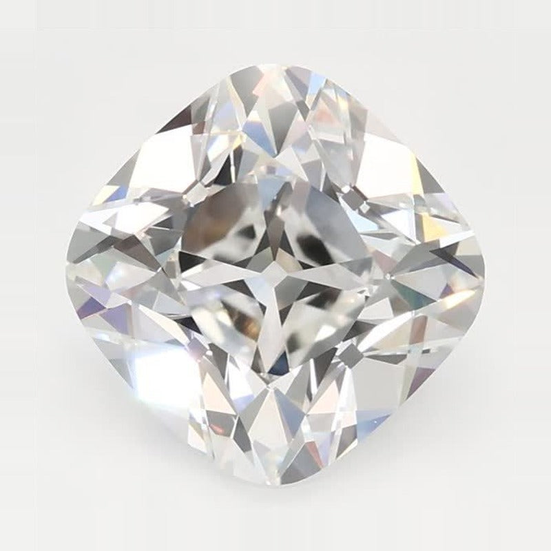 2.54 ct Lab-Grown Diamond – F VVS2 – Cushion Cut – Old Mine Cut – GCAL Certified — Sapphire Row · cut7