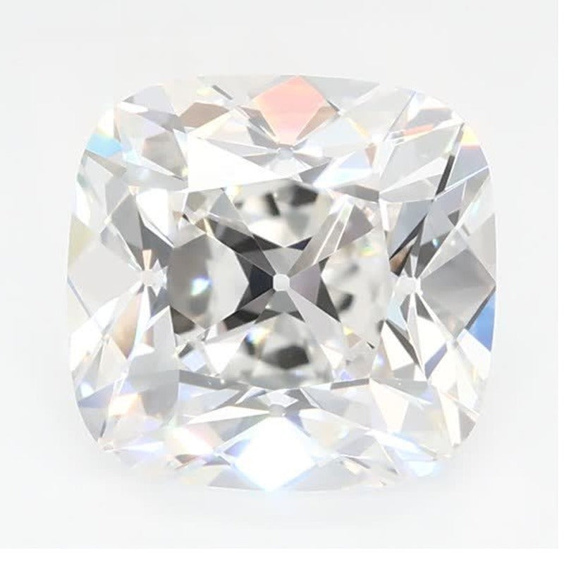 2.32 ct Lab-Grown Diamond – E VVS2 – Cushion Cut – Old Mine Cut – GCAL Certified — Sapphire Row · cut7
