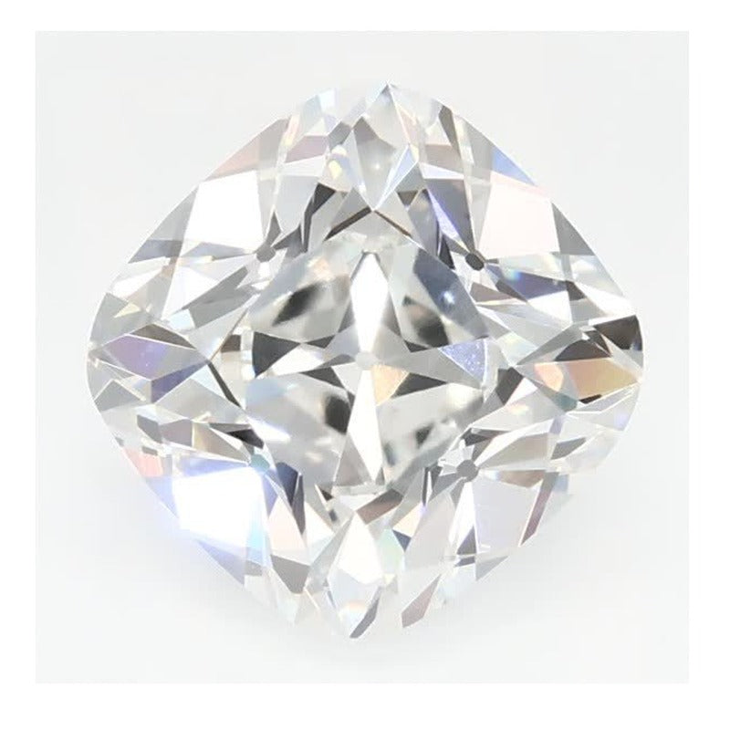 2.29 ct Lab-Grown Diamond – F VVS2 – Cushion Cut – Old Mine Cut – GCAL Certified — Sapphire Row · cut7
