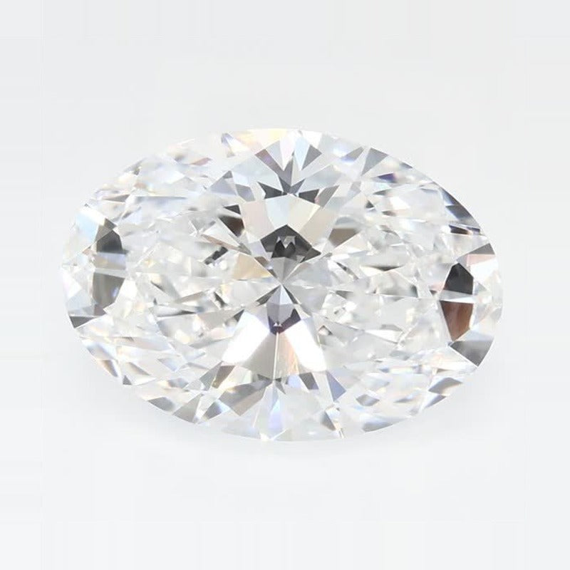 2.09 ct Lab-Grown Diamond – D VVS2 – Oval Cut – GCAL Certified — Sapphire Row · cut7