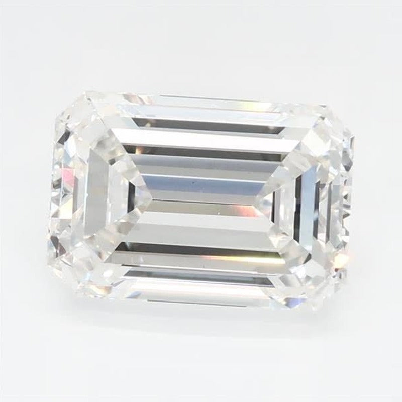 2.09 ct Lab-Grown Diamond – F VS1 – Emerald Cut – GCAL Certified — Sapphire Row · cut7