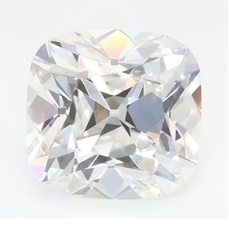 2.08 ct Lab-Grown Diamond – F VS1 – Cushion Cut – Old Mine Cut – GCAL Certified — Sapphire Row · cut7