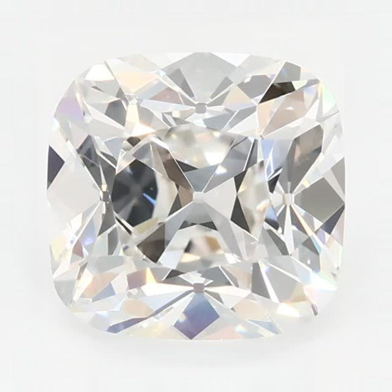2.02 ct Lab-Grown Diamond – G VVS2 – Cushion Cut – Old Mine Cut – GCAL Certified — Sapphire Row · cut7