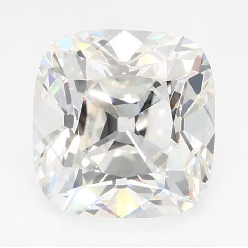 1.65 ct Lab-Grown Diamond – G VVS2 – Cushion Cut – Old Mine Cut – GCAL Certified — Sapphire Row · cut7