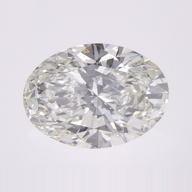 1.50 ct Natural Diamond – G SI1 – Oval Cut – EGL USA Certified — Sapphire Row · cut7