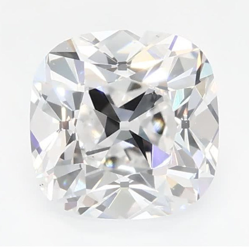 1.20 ct Lab-Grown Diamond – E VS2 – Cushion Cut – Old Mine Cut – GCAL Certified — Sapphire Row · cut7