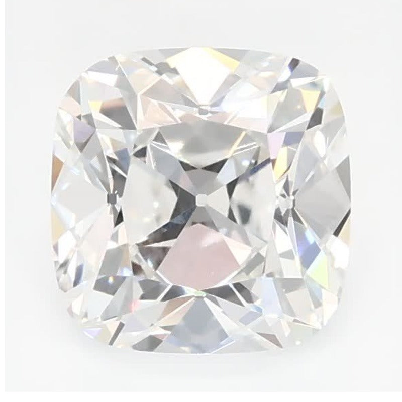 1.20 ct Lab-Grown Diamond – F VVS2 – Cushion Cut – Old Mine Cut – GCAL Certified — Sapphire Row · cut7
