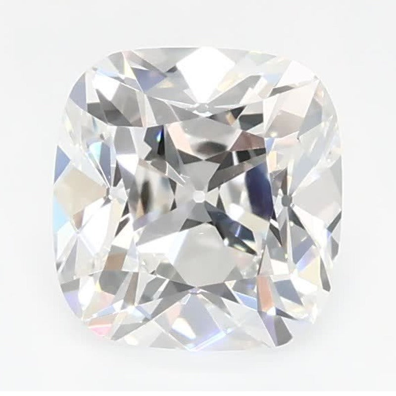 1.07 ct Lab-Grown Diamond – F VVS2 – Cushion Cut – Old Mine Cut – GCAL Certified — Sapphire Row · cut7
