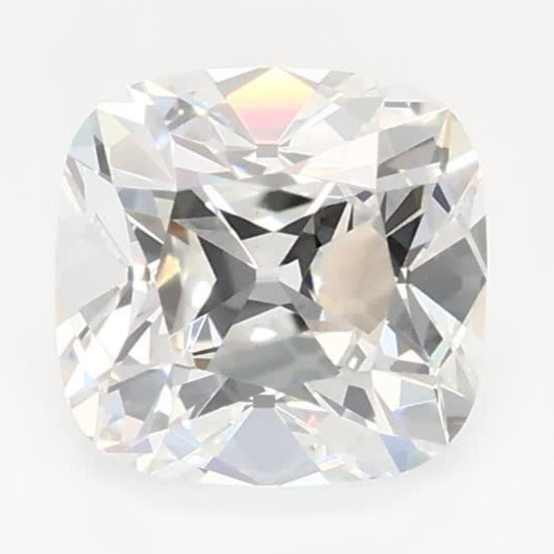 1.07 ct Lab-Grown Diamond – F VVS2 – Cushion Cut – Old Mine Cut – GCAL Certified — Sapphire Row · cut7
