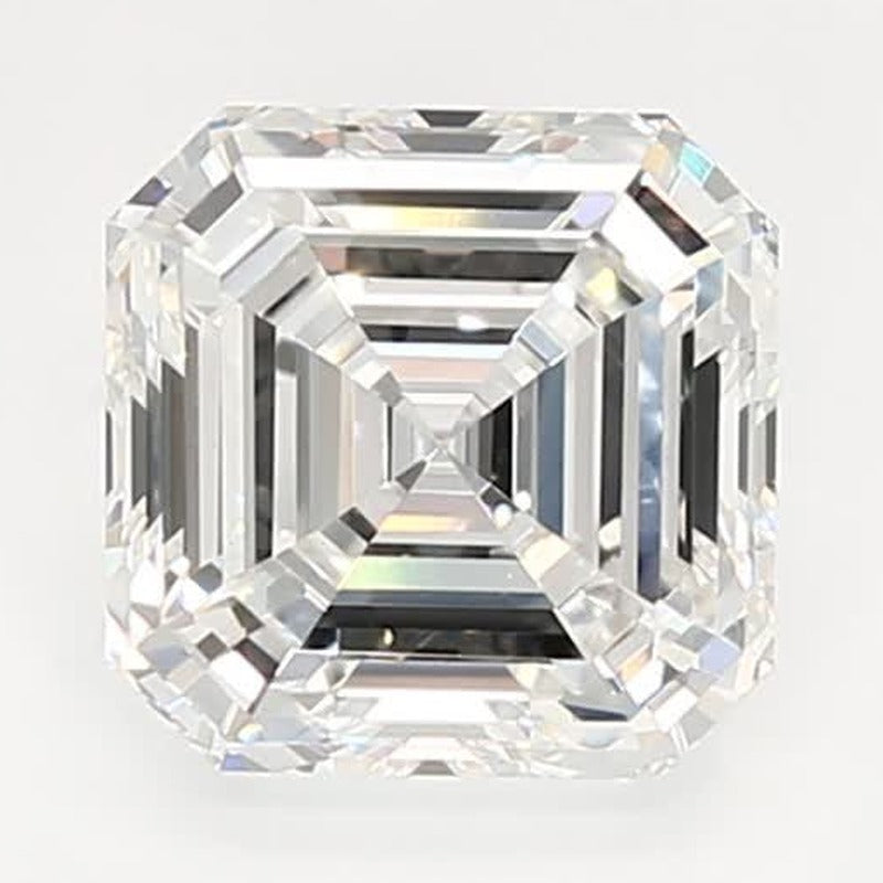 1.00 ct Lab-Grown Diamond – E VVS2 – Asscher Cut – GCAL Certified — Sapphire Row · cut7