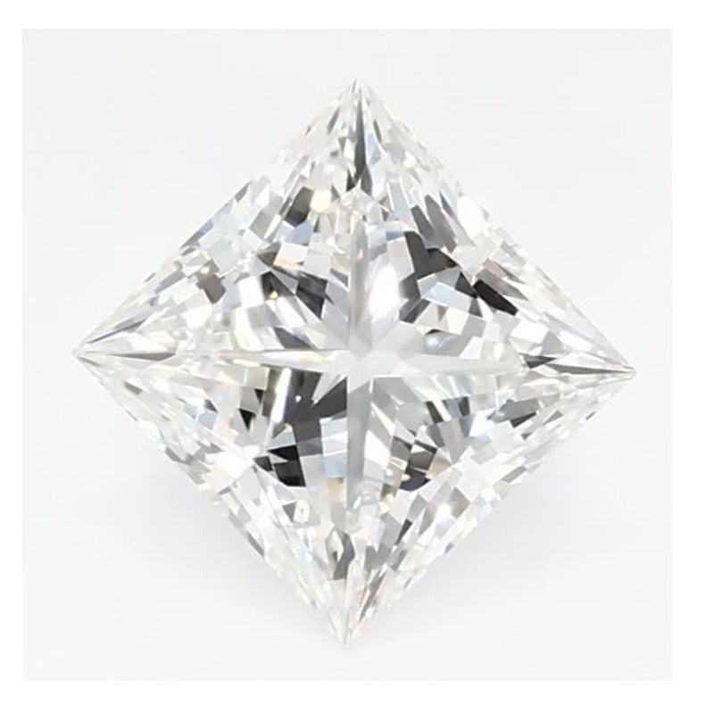 0.91 ct Lab-Grown Diamond – D VVS2 – Square Cut – GCAL Certified — Sapphire Row · cut7